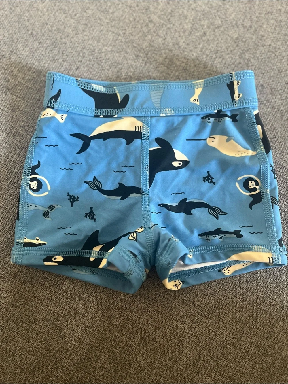Hanna Andersson Ocean Swim Trunks – 6–12 Months